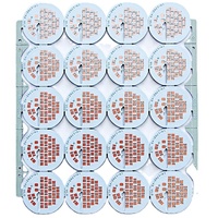 Fourniture d'usine de haute qualité circulaire SMD LED ampoule PCB 5052 panneau de carte PCB en aluminium
