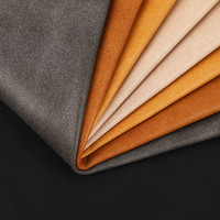 Mode Cuir Vegan Recyclé Polyester Tissu Synthétique Pu Faux Cuir pour Veste Hommes Rembourrage
