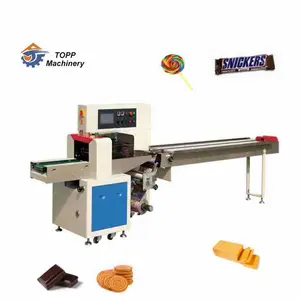 High efficiency pillow type packaging candy packing tea bag packing machine