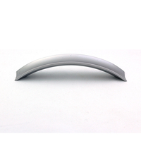 Poignées de porte de placard de cuisine en aluminium au design moderne pour tiroirs et commodes