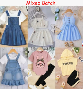 Lots de vêtements pour enfants Profit King pour garçons et filles, styles variés, stock mixte : chemises, t-shirts, gilets et robes, 0-12 ans - Product Image 1