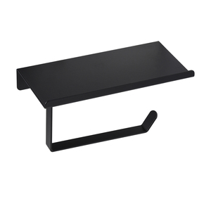 <span class=keywords><strong>Porte</strong></span>-serviettes suspendu <span class=keywords><strong>mural</strong></span> en <span class=keywords><strong>papier</strong></span> pour salle de bain avec étagère pour téléphone - Product Image 4