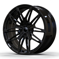 Jantes forgées en aluminium 6061-T6 5x112 5x120 Noir brillant 19 20 pouces Jantes en alliage forgées monobloc pour BMW F10 G20 F30 F20 E36