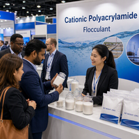 Polyacrylamide cationique pour l'industrie papetière