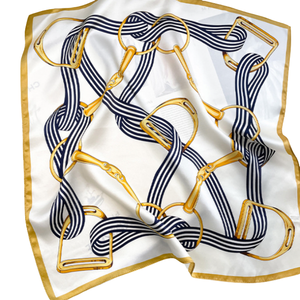 ผ้าเช็ดหน้าสำหรับผู้ชายผ้าพันคอผ้าไหมลายทแยงขนาด16นิ้วพิมพ์ลายดิจิทัลขนาด40x40ซม. ทำจากผ้าซาตินแท้100% - Product Image 1