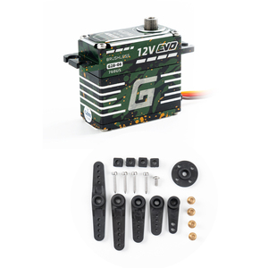 เซอร์โวมอเตอร์แบบไร้แปรงถ่าน12V G28<span class=keywords><strong>แรง</strong></span><span class=keywords><strong>บิด</strong></span><span class=keywords><strong>สูง</strong></span>ดิจิทัลกันน้ำสำหรับรถยนต์ขนาด RC และเฮลิคอปเตอร์รุ่นใหม่ - Product Image 5