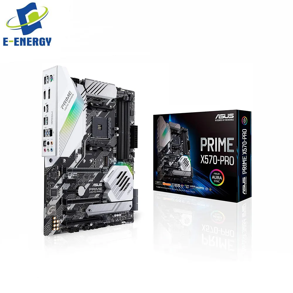 A Sus Prime X570 Pro PCIe Gen4 Dual M.2 SATA 6 Gb/giây USB 3.2 AM4 Zen 3 5000 Bo Mạch Chủ ATX