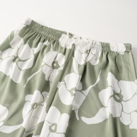Ensemble pyjama femme en coton et élasthanne satiné thermique à col en V et manches longues avec bas long, séchage rapide, pour le printemps/été