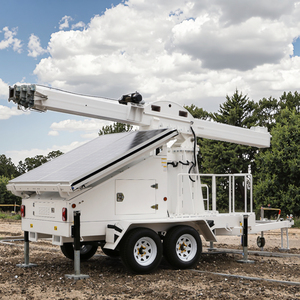 Trailer năng lượng mặt trời phù hợp với ngành công nghiệp Tuổi thọ pin dài di động năng lượng mặt trời Trailer - Product Image 1