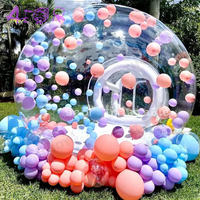 Maison Gonflable Bulle de Rebond, Dômes Transparents Gonflables, Tente pour Enfants, Tente Gonflable Rebondissante, Dôme Ballon Gonflable, Tente Bulle