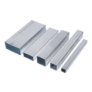 SA1d/3d 3d hassas JIS/En/ASTM kaynaklı çelik borular alüminize/paslanmaz/galvanizli/alüminyum/karbon/alaşım 1/2 "-4" yuvarlak/kare