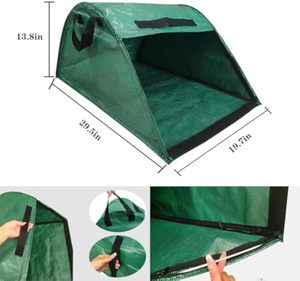 Bolsas de Basura para Jardín Reutilizables, Resistentes y Duraderas, de Media Luna, con Asas Resistentes - Product Image 3