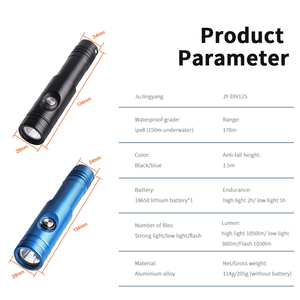 Ip68 không thấm nước <span class=keywords><strong>Torch</strong></span> ánh sáng khẩn cấp siêu sáng torchlight chiến thuật đèn pin sạc <span class=keywords><strong>LED</strong></span> lặn <span class=keywords><strong>Torch</strong></span> - Product Image 6