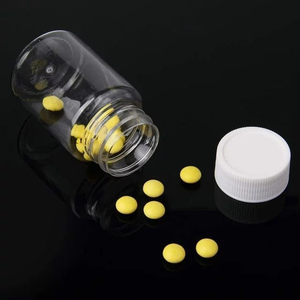 Botella Transparente de PET con Tapa CRC, Envase para Suplementos Farmacéuticos a Prueba de Fugas de Grado Alimenticio - Product Image 5