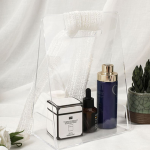 Acryl hiển thị hoa túi hoa Acrylic bó Hoa Quà Tặng Đóng gói hộp trong suốt rõ ràng sinh nhật trang trí đám cưới với xử lý - Product Image 5