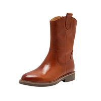 Bottines en daim vintage pour femmes, à lacets, talon haut, semelle en caoutchouc