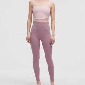 Leggings de sport pour femmes de haute qualité, personnalisés, à taille haute, avec motif uni, dernier design, pantalons de yoga - Product Image 1