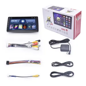 Global Original Sources car radio android 9 Car Audio Player Android Dvd 2 Din 9 Inch Car Radio player Fascia Frame touch screen