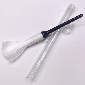 Lâu dài PVC <span class=keywords><strong>container</strong></span> với nhựa sợi thủy tinh bàn chải gỗ phẳng xử lý cho móng tay sử dụng FBI pháp Y Vân tay bột - Product Image 3