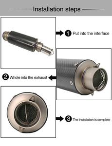 ZSDTRP <span class=keywords><strong>universel</strong></span> 51/60MM avant mi fin catalyseur <span class=keywords><strong>DB</strong></span> tueur pour moto silencieux d'échappement silencieux - Product Image 5