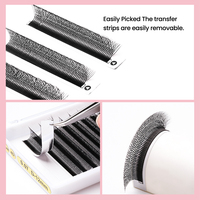 Extensions de cils préfabriquées Jeleap Professional Factory faites à la main 0.05/0.07mm 4D 5D W Double Clover 9D 10D Volume 8-16mm