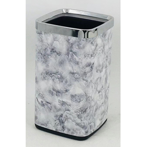 <span class=keywords><strong>Cubo</strong></span> de <span class=keywords><strong>basura</strong></span> de acero inoxidable abierto con cesta de papel rectangular de inducción de hierro para <span class=keywords><strong>reciclaje</strong></span> - Product Image 1