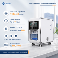 Machine à hydrogène et oxygène YSR-900S 900 ml/min, pureté 99,99 %, pour usage domestique, adaptateurs de prise standard internationaux offerts, livraison en 20 jours