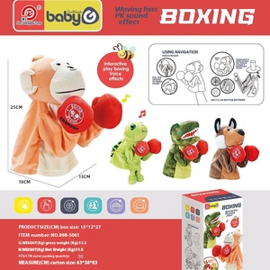 Oso <span class=keywords><strong>de</strong></span> <span class=keywords><strong>peluche</strong></span> para niños <span class=keywords><strong>de</strong></span> comercio exterior transfronterizo, bóxer <span class=keywords><strong>de</strong></span> juguete, muñeca telescópica, guantes <span class=keywords><strong>de</strong></span> algodón PP, nudillos <span class=keywords><strong>de</strong></span> animales para padres e hijos - Product Image 3