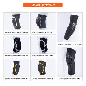 <span class=keywords><strong>LIVEUP</strong></span> Vente en gros – Genouillères élastiques multi-styles, matériau personnalisé, coudières, genouillères de compression avec coussinet de soutien pour le genou et le coude - Product Image 2