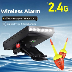 Flotador de pesca de carga inalámbrica de alta calidad, alarma automática de pesca, <span class=keywords><strong>boya</strong></span> flotante de pesca de roca inteligente de 60g/80g - Product Image 2