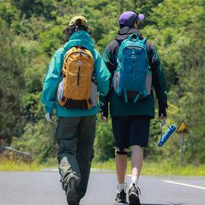 Outdoor Sports Hiking <b>Backpack</b> 40L Unisex Adjustable Fit Water Repellent Leisure Travel Bag - Product Image 1