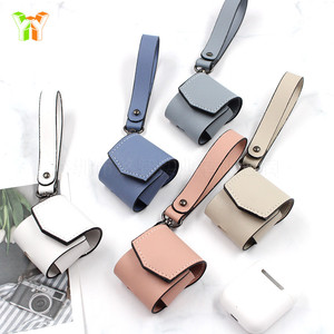 Dropshipping disponible. Funda para auriculares inalámbricos Bluetooth estilo coreano/funda protectora de cuero/funda para estuche de carga. - Product Image 4