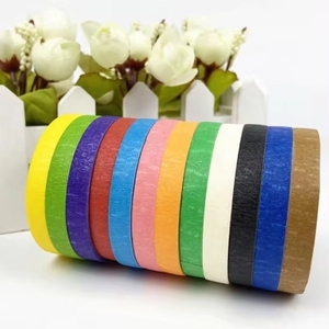 Proveedor de China Papel automotriz Jumbo Roll Fabricación Cinta adhesiva China Color personalizado Auto <span class=keywords><strong>Pintor</strong></span> <span class=keywords><strong>Precio</strong></span> Verde 50 metros - Product Image 6