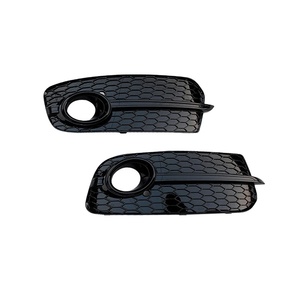 Griglia antiappannamento per Audi <span class=keywords><strong>Q5</strong></span> ABS nero lucido nebbia per auto griglia a nido d'ape 2013 2014 2015 2016 <span class=keywords><strong>2017</strong></span> - Product Image 1