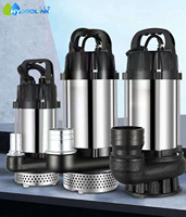 Pompe à eau solaire submersible télécommandée FL-93A 10m³/h avec moteur sans balais 48V 60V 72V pour l'agriculture 650W