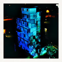 Plano de planta Pantalla visual Proyección curva interactiva Contenido personalizado Holograma Mapeo 3D Proyector arquitectónico al aire libre