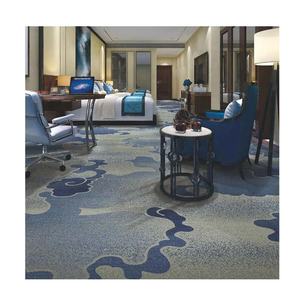 Vente en gros de chambres d'hôtel <span class=keywords><strong>tapis</strong></span> imprimé en 3D recouvert de polyester ignifuge B1 <span class=keywords><strong>tapis</strong></span> imprimé mur à mur - Product Image 2