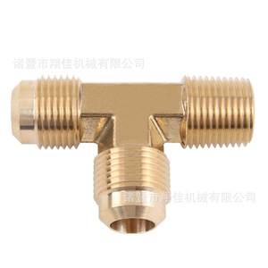 Xiangjia <b>Machinery</b> Forged Male <b>Run</b> Tee Sae 45 Degree Brass Fittings For Various Industries - Product Image 1