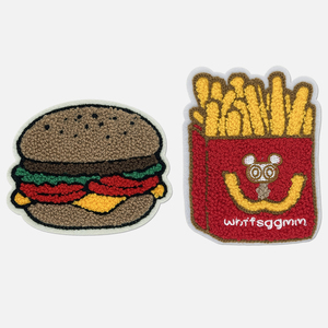 Patchs brodés personnalisés thermocollants et cousus à la main, motifs mignons fraise, cerise, citrouille d'Halloween, serviette, vente en gros - Product Image 3