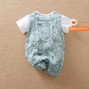 Mono de Verano de Manga Corta para Bebés Recién Nacidos, Ropa para Niñas al por Mayor - Product Image 2