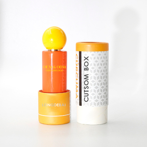 Wholesale Luxury 50 ml Round Cylinder Empty 30ml 50ml 100ml Fragrance 20ml Perfume <b>Bottle</b> Container and <b>Box</b> - Product Image 4