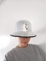 Vente en gros d'usine boule de disco chapeau de cowboy chapeau de cowgirl pour anniversaire et enterrement de vie de jeune fille