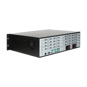 ตัวสลับสัญญาณวิดีโอแบบเมทริกซ์ Micagent Modular 4K60 SDI HDBT 16x16 I พร้อมฟังก์ชั่นแยกสัญญาณเสียง EDID และจอ LCD สำหรับต่อวิดีโอวอลล์ - Product Image 6