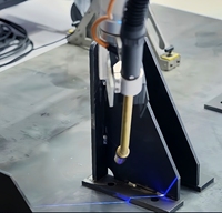 Robot de Soldadura Colaborativo de 6 Ejes Teach-Free, Carga Útil de 5 kg, Robot de Soldadura Láser para Tuberías, Puertas y Ventanas, Fabricación de Chapa Metálica