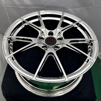 Rines de Aleación Forjados Cromados Vs5rs de 16 17 18 19 20 21 Pulgadas 5x120 5x114.3 5x112 para BMW Audi Mercedes-Benz Lexus Mustang