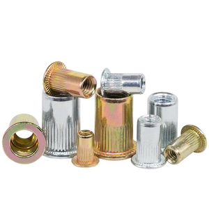 Tuerca Remachable de Cabeza Plana de Acero Inoxidable 304 con Acabado Zincado M3-M12 Grado 4.8 Totalmente Roscada para Uso Automotriz <span class=keywords><strong>Rosca</strong></span> Derecha - Product Image 3