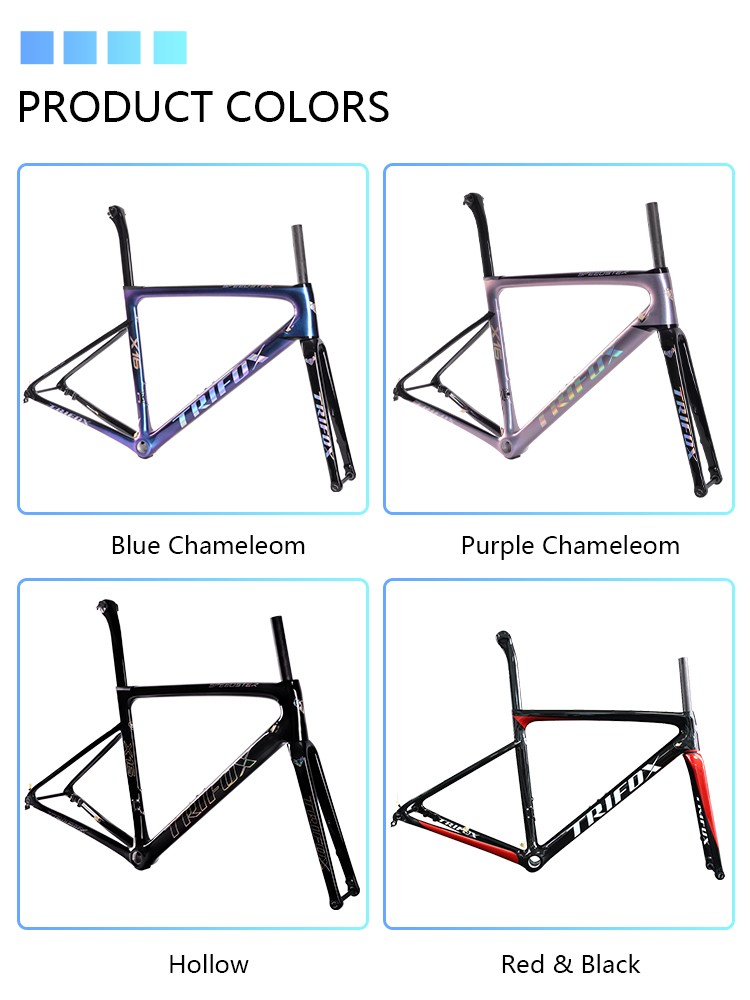 TRIFOX Carbon Road Bike - Lightweight & Durable Frameset