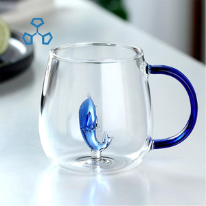 Design unico di vetro tazza di tè tazza di caffè di vetro per bevande calde bevande fredde <span class=keywords><strong>bicchieri</strong></span> - Product Image 6