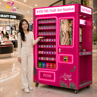 Máquina Expendedora de Impresoras de Uñas con IA de Autoservicio, Fácil Instalación y Mantenimiento, Acepta Billetes, Tarjetas, Códigos QR y Más Métodos de Pago