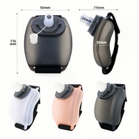 Bouteille d'eau de sport d'extérieur, gourde de poignet, course à pied, équitation, fitness, escalade, bouteille d'eau en silicone portable, gourde souple, pack d'hydratation